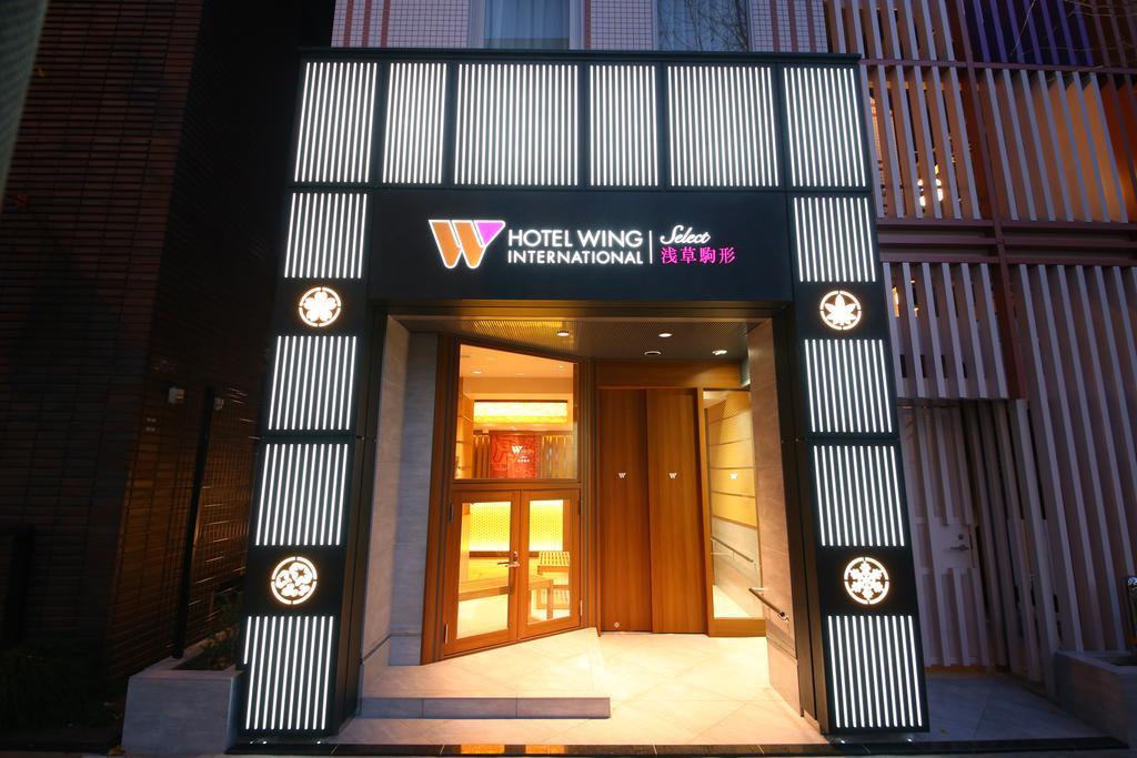 Hotel Wing International Select Asakusa Komagata Tokyo Luaran gambar